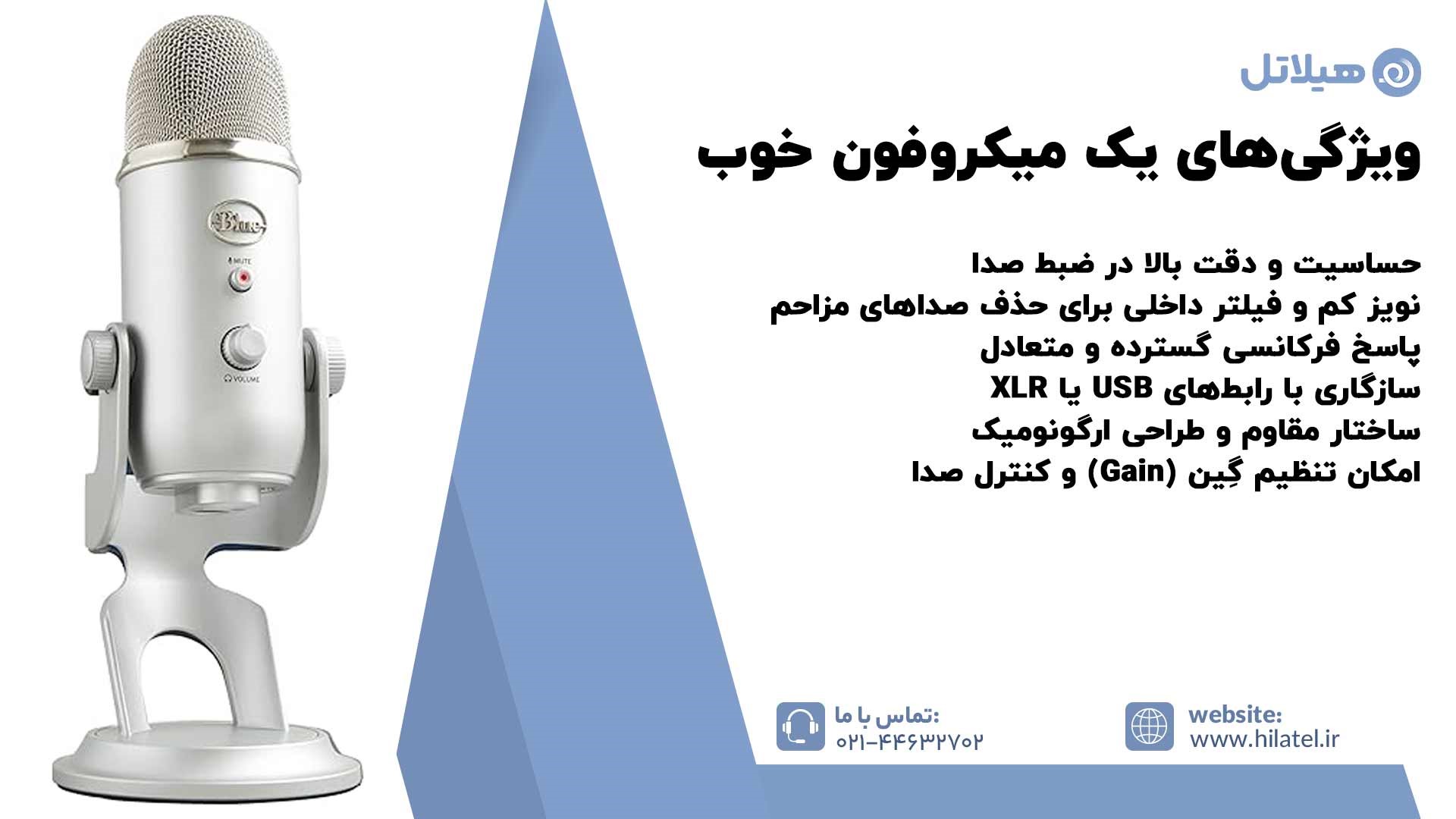 میکروفون برای ضبط پادکست